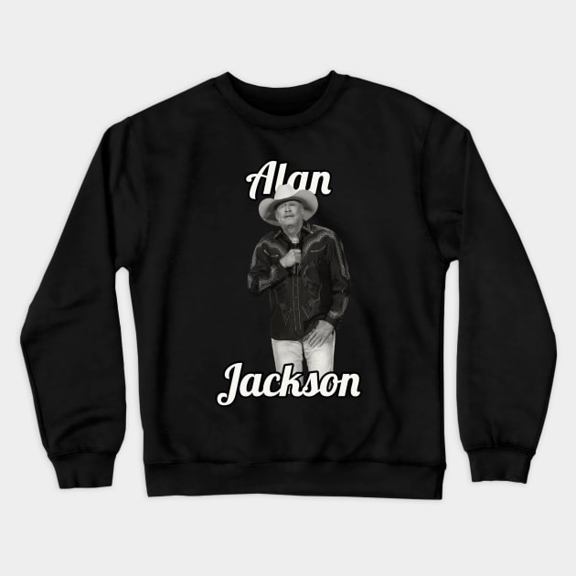 Alan Jackson / 1958 Crewneck Sweatshirt by glengskoset